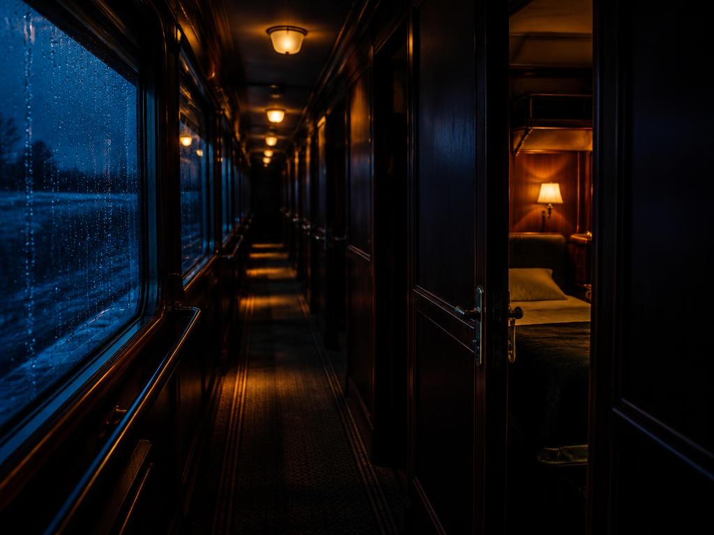 The Last Train Out case scene