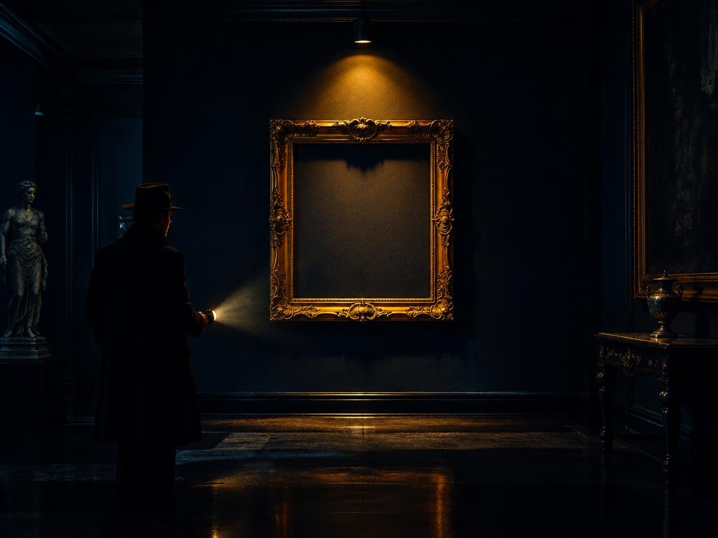 The Gallery Job case scene